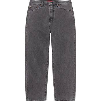 Supreme Baggy Jean Pantolon Siyah | TR425VD