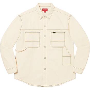 Supreme Denim Painter Gömlek Bej Rengi | TR389DN