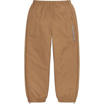 Supreme Full Zip Baggy Warm Up Pant Pantolon Kahverengi | TR433TV