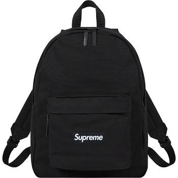 Supreme Kanvas Backpack Çanta Siyah | TR166BC