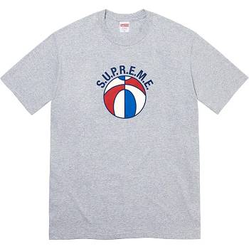 Supreme League Tee Tişört Gri | TR235GL
