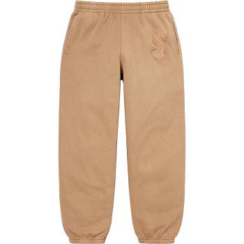 Supreme Overdyed S Logo Sweatpant Pantolon Kahverengi | TR405EX