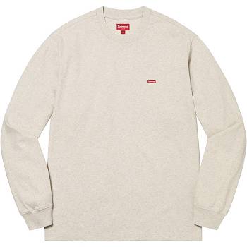 Supreme Small Box L/S Tee Kazak Bej Rengi | TR343LH