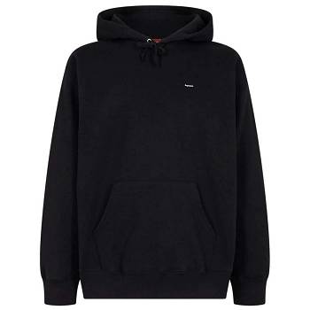 Supreme Small Box Logo Kapüşonlu Sweatshirt Siyah | TR465AP