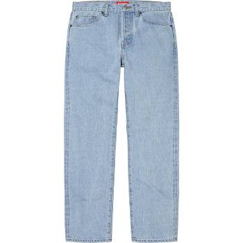 Supreme Stone Washed Slim Jean Pantolon Mavi | TR435UT